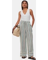Whistles - Petite Vertical Stripe Nicola Trouser - Lyst