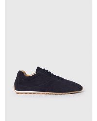 Whistles - Soft Suede Unlined Sneaker - Lyst