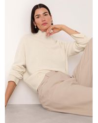 Whistles - Cashmere Funnel Neck - Lyst