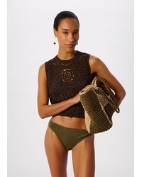 Whistles - Ring Detail Bikini Bottom - Lyst