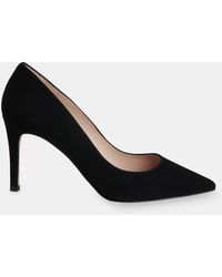 Whistles - Corie Suede Heeled Pump - Lyst