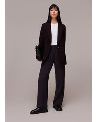Whistles - Bella Pleated Trouser - Lyst