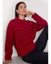 Whistles - Chunky Wool Fleck Knit - Lyst