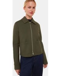 Whistles - Marla Ponte Zip Through Jacket - Lyst