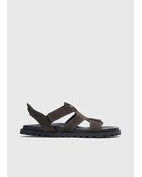 Whistles - Freya Fisherman Suede Sandal - Lyst