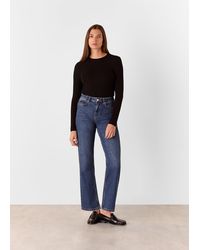 Whistles - Essential Ribbed Crew - Lyst