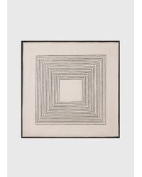 Whistles - Square Viscose Printed Scarf - Lyst