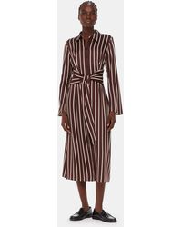 Whistles - Alex Stripe Shirt Dress - Lyst