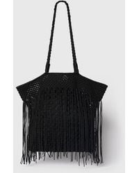 Whistles - Crochet Fringe Bag - Lyst