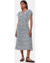 Whistles - Petite Flaming Leopard Print Dress - Lyst