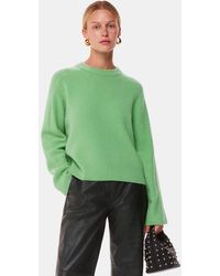 Whistles - Cocooning Pastel Wool Crew Neck - Lyst