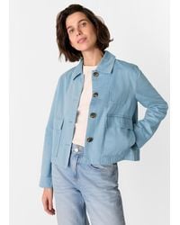 Whistles - Marie Casual Jacket - Lyst