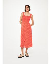 Whistles - Flower Charm Macie Dress - Lyst
