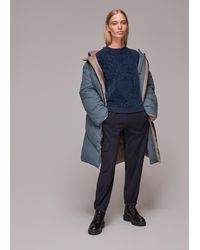 Whistles - Smudge Animal Flocked Sweat - Lyst