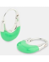 Whistles - Enamel Oval Hoop - Lyst