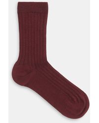Whistles - Classic Ribbed Sock - Lyst