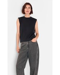 Whistles - Edie Sleeveless Vest - Lyst