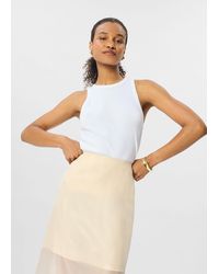Whistles - Classic Ribbed Vest - Lyst