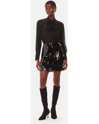 Whistles - Sword Sequin Mini Skirt - Lyst