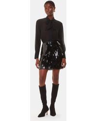Whistles - Sword Sequin Mini Skirt - Lyst