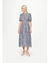 Whistles - Petite Ink Spot Blair Dress - Lyst