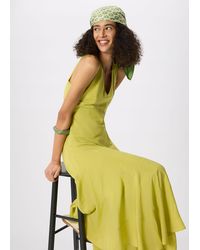 Whistles - Sleeveless Tiered Midi Dress - Lyst