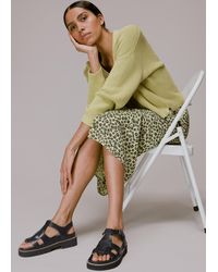 Whistles - Khari Caged Sandal - Lyst