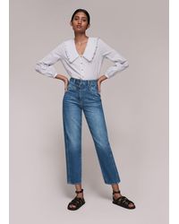 Whistles - Authentic Seam Detail Jean - Lyst