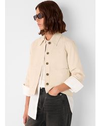 Whistles - Mia Pocket Detail Jacket - Lyst