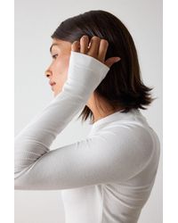 Whistles - Essential Ribbed Crew - Lyst