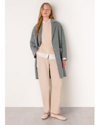 Whistles - Cassie Double Face Pocket Coat - Lyst