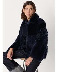 Whistles - Hema Shearling Coat - Lyst