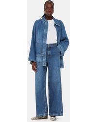 Whistles - Wide Leg High Waist Jean - Lyst