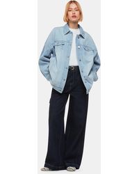 Whistles - Tilly Oversized Denim Jacket - Lyst