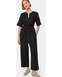 Whistles - Cosima Linen Jumpsuit - Lyst