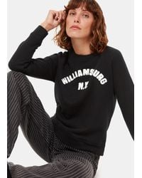 Whistles - Williamsburg Logo Sweat - Lyst