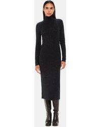 Whistles - Annie Sparkle Roll Neck Dress - Lyst