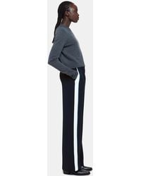 Whistles - Crepe Side Stripe Trouser - Lyst