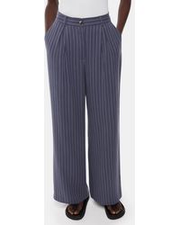 Whistles - Lottie Pinstripe Trouser - Lyst