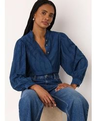 Whistles - Animal Textured Shirt - Lyst