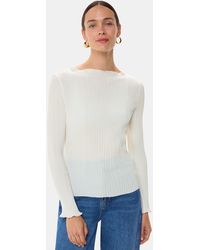 Whistles - Elsa Plisse Top - Lyst