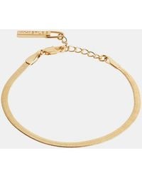 Whistles - Flat Snake Chain Bracelet - Lyst