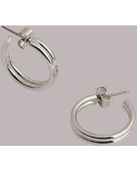 Whistles - Double Hoop Earring - Lyst
