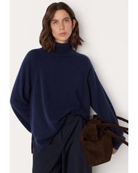 Whistles - Cashmere Roll Neck - Lyst