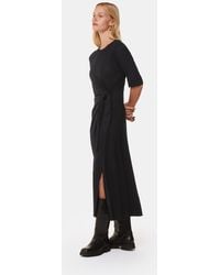 Whistles - Twist Front Jersey Dress - Lyst