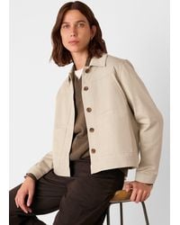 Whistles - Mia Pocket Detail Jacket - Lyst