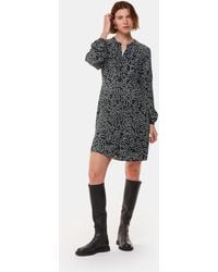 Whistles - Chain Print Flippy Dress - Lyst