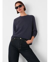 Whistles - Relaxed Long Sleeve Tee - Lyst