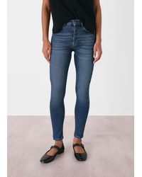 Whistles - Stretch Sculpted Skinny Jean - Lyst