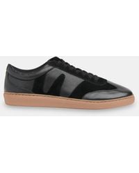Whistles - Suede Leather Mix Trainer - Lyst